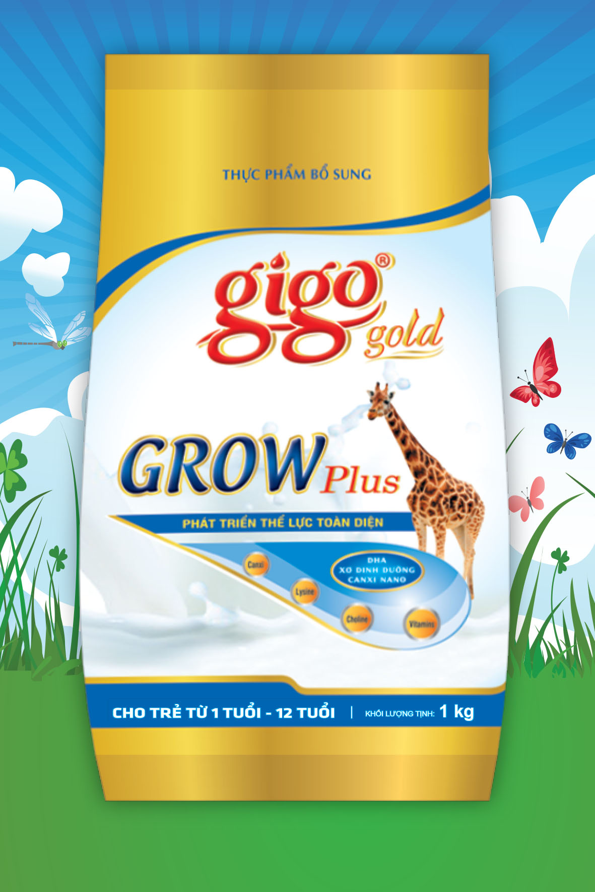 GIGO GOLD GROW PLUS (NHÀ TRẺ)